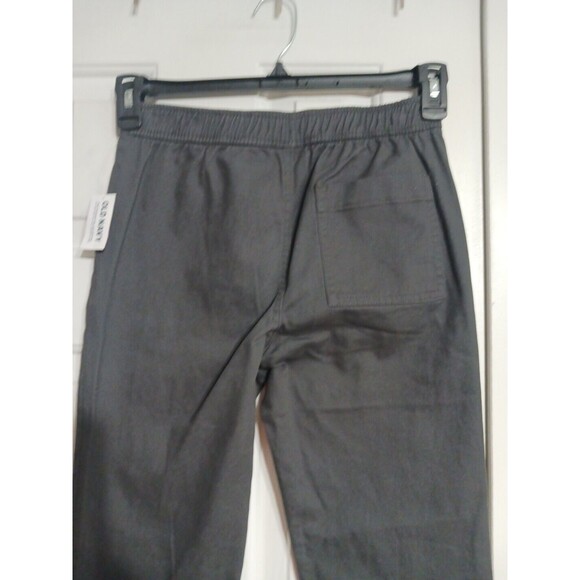 NWT Boys Old Navy Built-in Flex Taper Pants Size L (10-12) Charcoal - Picture 5 of 8